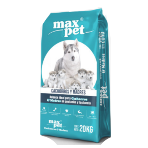 Max Pet Cachorros y Madres 20 Kg.